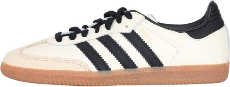 adidas Originals Iconische Samba OG Sneakers Beige Zwart White Heren