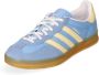 Adidas Originals Gazelle Indoor Dames Semi Blue Burst Almost Yellow Cloud White- Dames Semi Blue Burst Almost Yellow Cloud White - Thumbnail 12