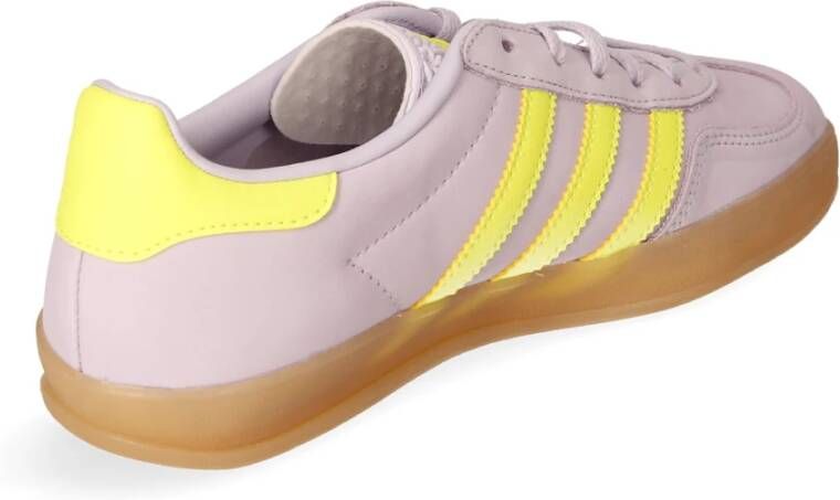 adidas Originals Indoor Gazelle Sneaker met Platte Zool Pink Heren