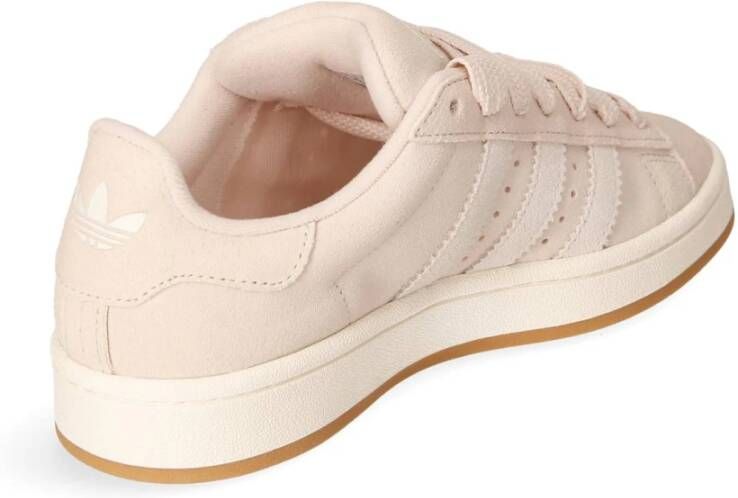 adidas Originals Leren Campus Sneaker Pink Heren