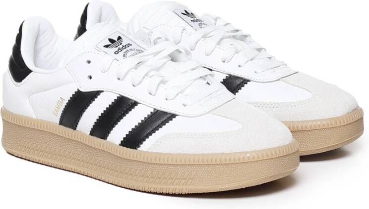 adidas Originals Leren sneakers met rubberen zool White Heren