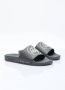 Adidas Originals Logo Print Slides smode Black - Thumbnail 3