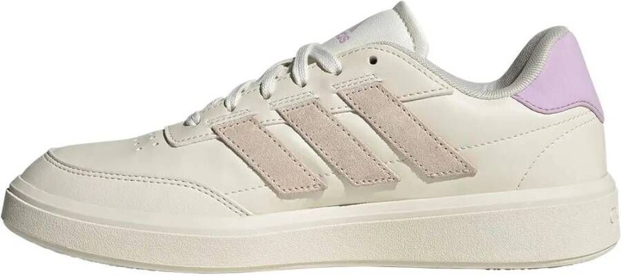 adidas Originals Moderne Design Sneaker Wit Roze White Dames