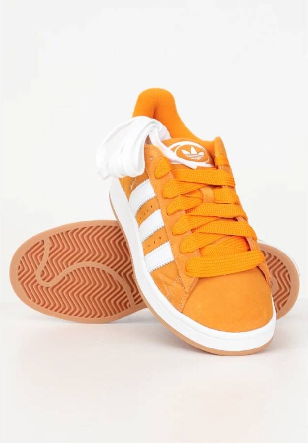 adidas Originals Oranje Campus Sneakers Retro Stijl Orange Heren