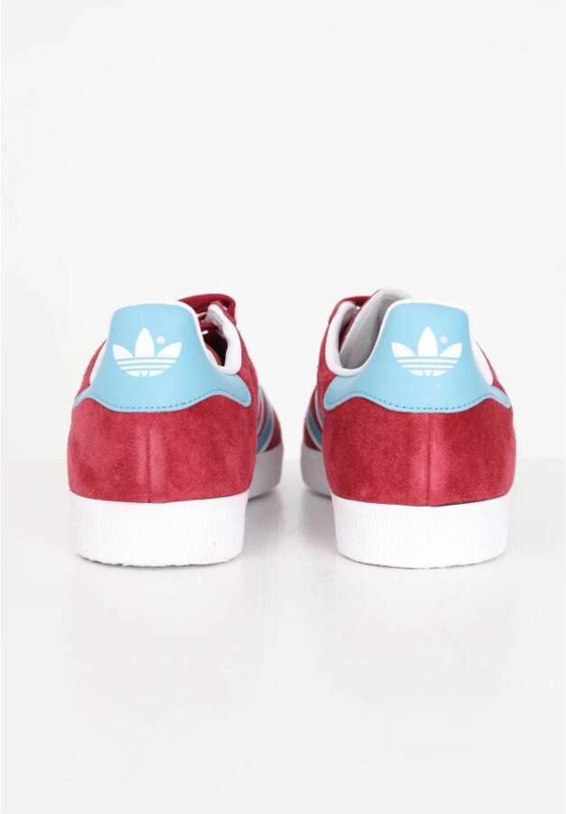 adidas Originals Rode Gazelle Sneakers Lente Collectie Red Heren