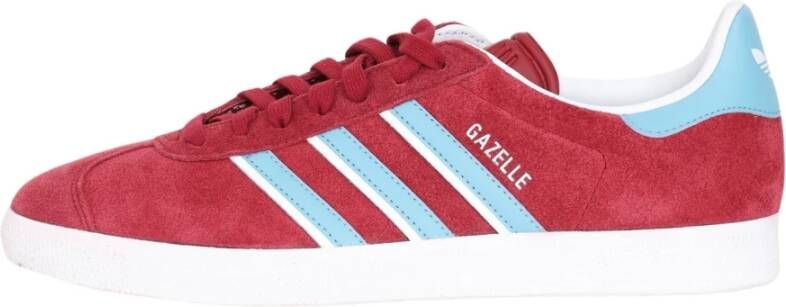 adidas Originals Rode Gazelle Sneakers Lente Collectie Red Heren