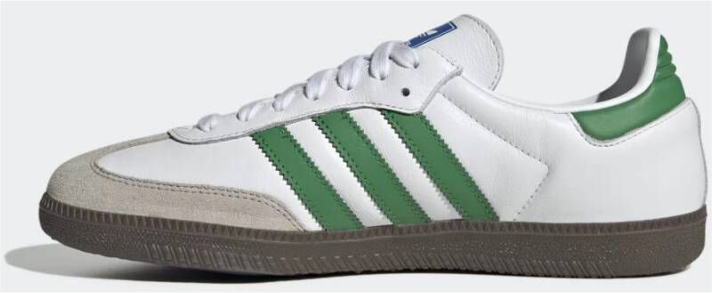 adidas Originals Samba OG Wit Groen Gum 5 Sneakers White Heren