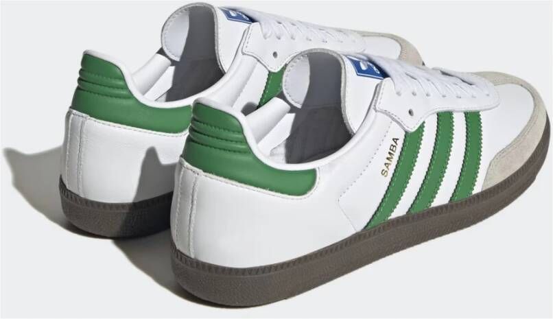 adidas Originals Samba OG Wit Groen Gum 5 Sneakers White Heren