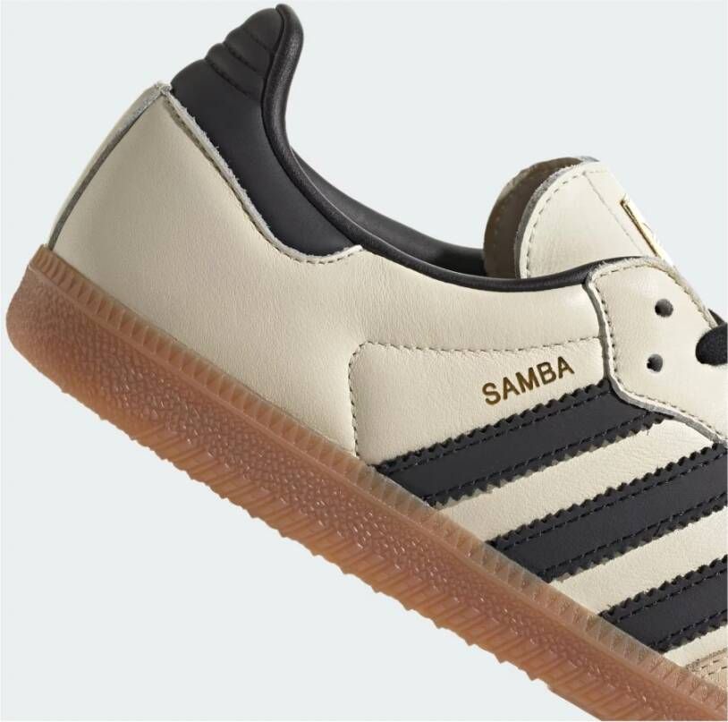 adidas Originals Samba OG Woman Cream Black Sneakers Beige Heren