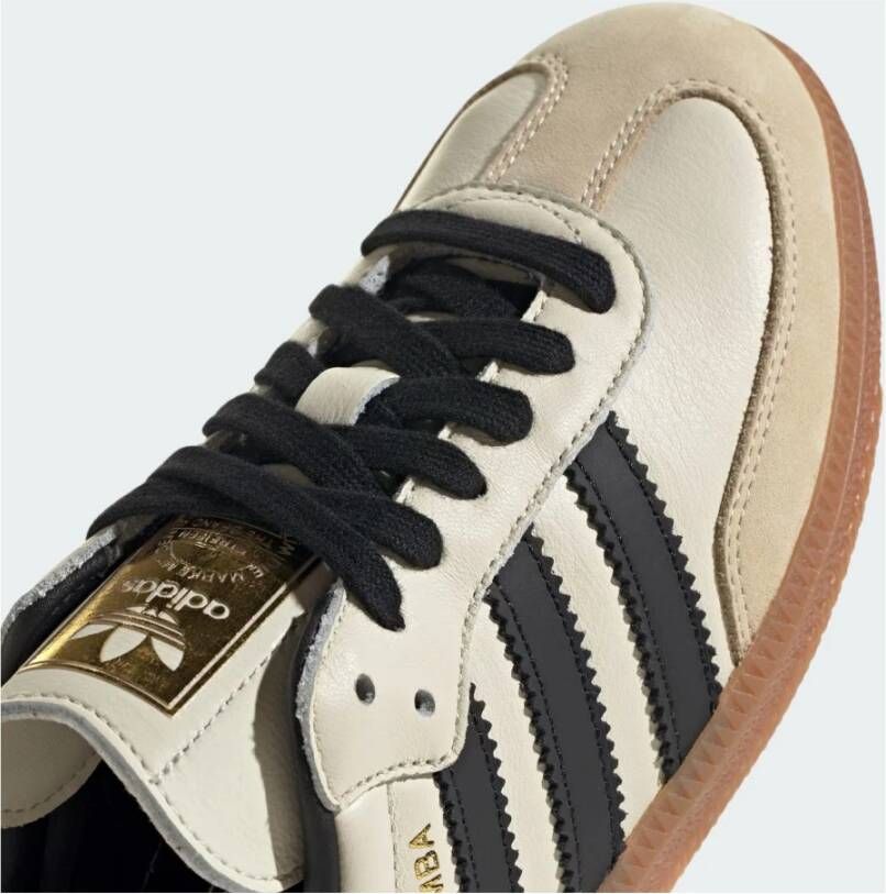 adidas Originals Samba OG Woman Cream Black Sneakers Beige Heren