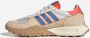 Adidas Kristal Witte Lage Sneaker Blauw Rood Multicolor Heren - Thumbnail 4