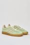 Adidas Originals Gazelle Indoor Semi Green Spark Almost Yellow Cream White- Semi Green Spark Almost Yellow Cream White - Thumbnail 5