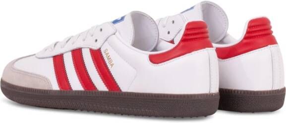 adidas Originals Rode Samba OG Sneakers Rood Heren