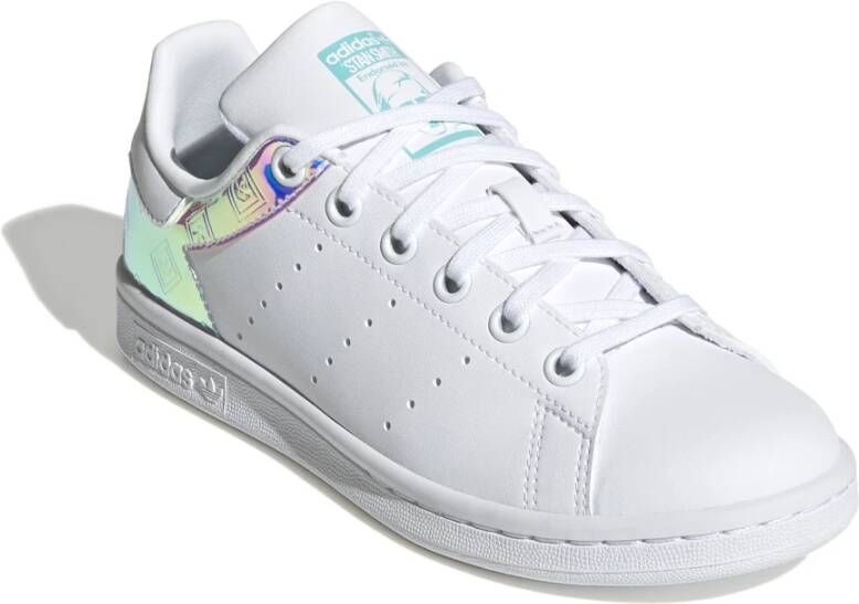 adidas Originals Stan Smith J Sneakers Wit Dames