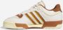 Adidas Lage Leren Sneaker met Iconische Strepen White Heren - Thumbnail 8