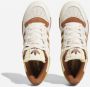 Adidas Lage Leren Sneaker met Iconische Strepen White Heren - Thumbnail 9