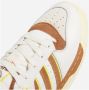 Adidas Lage Leren Sneaker met Iconische Strepen White Heren - Thumbnail 10