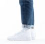 Adidas Originals Top Ten Heren High Top Sneakers Sport Casual Schoenen Leer Wit FV6131 - Thumbnail 6