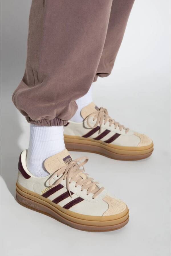 adidas Originals Sportschoenen Gazelle Bold W Beige Dames