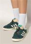 Adidas Originals Gazelle Mineral Green Off White Cream White- Dames Mineral Green Off White Cream White - Thumbnail 7