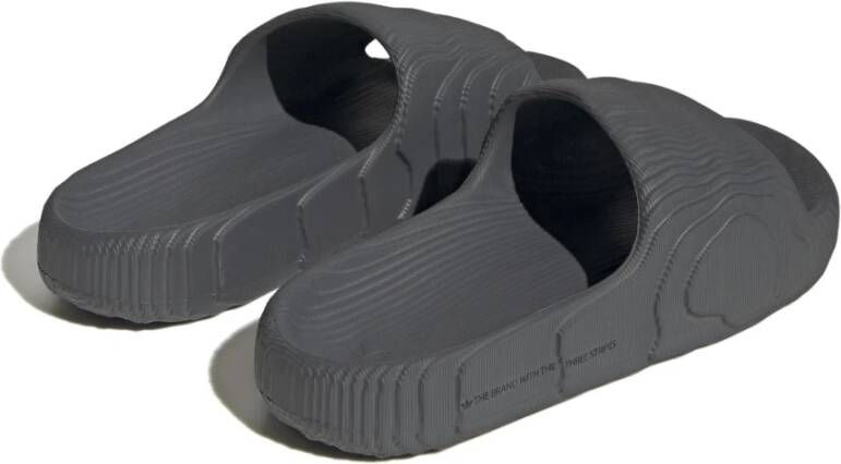 adidas Originals Stijlvolle Slippers Gray Heren