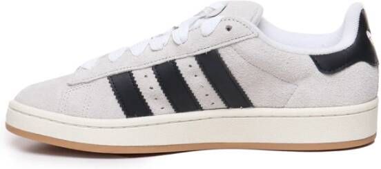 adidas Originals Suède Sneakers Kristal Wit Zwart Off Gray Dames