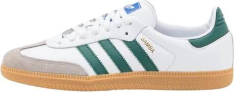 adidas Originals Witte Groene Samba OG Sneakers Vrouwen White Dames