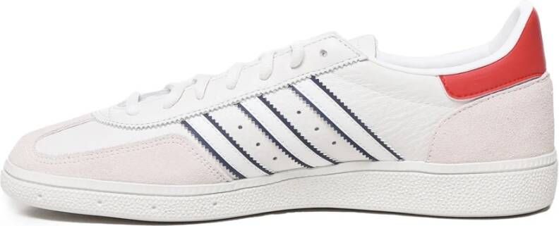 adidas Originals Witte Rode Leren Sneakers White Heren