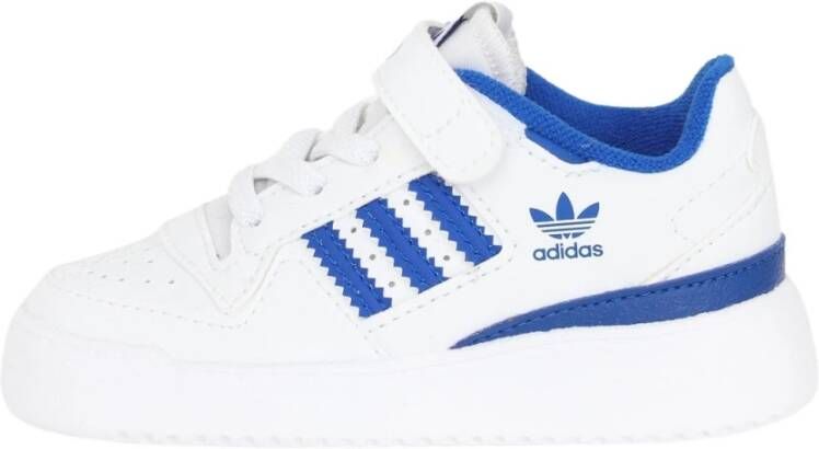 adidas Originals Witte sneakers voor pasgeborenen met X-design White Unisex