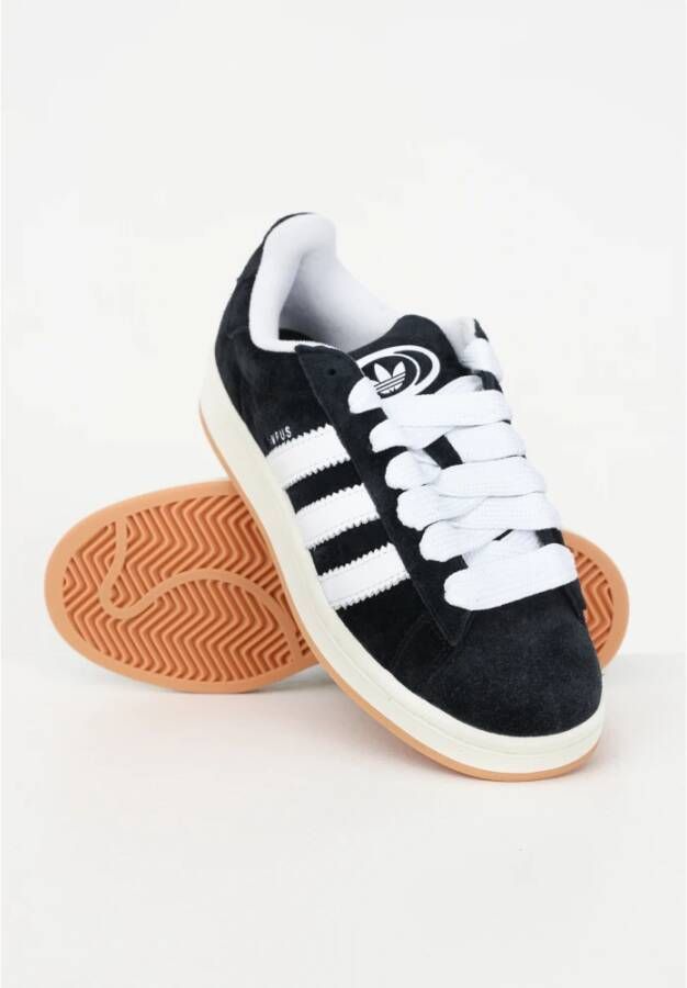 adidas Originals Zwarte Campus Sneakers voor Dames Black Heren