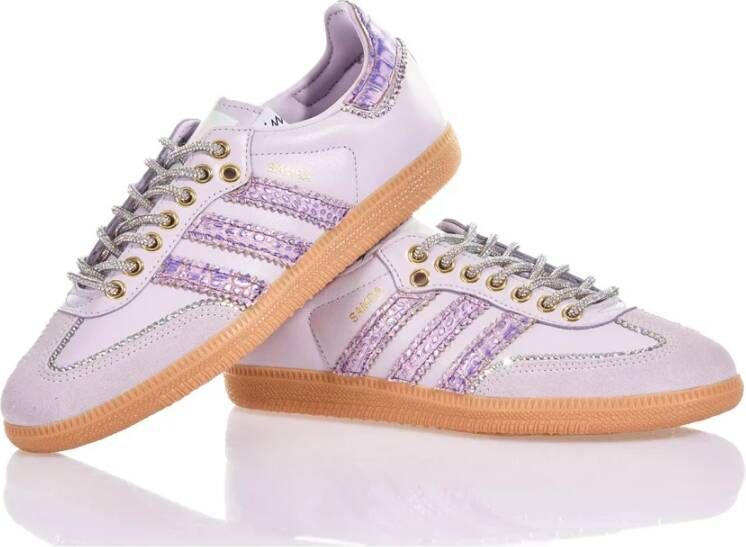 Adidas Paarse Sneakers voor Vrouwen Purple Dames