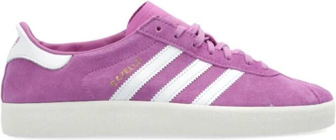 Adidas Paarse Suède Sneakers met Witte Details Purple Dames