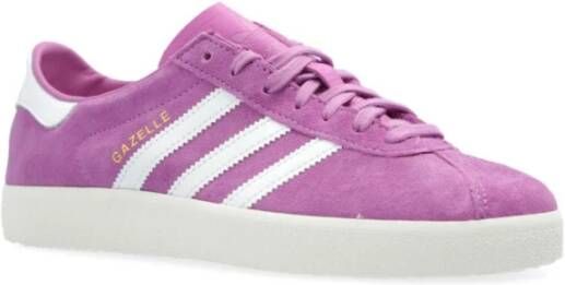 Adidas Paarse Suède Sneakers met Witte Details Purple Dames