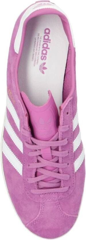 Adidas Paarse Suède Sneakers met Witte Details Purple Dames