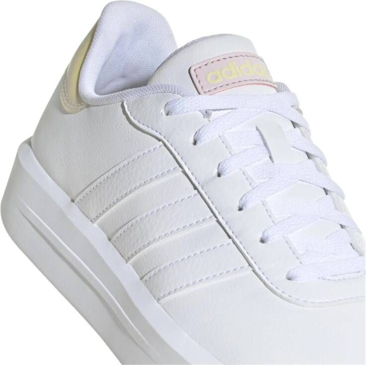 Adidas Platform Court Schoenen Wit Vrouwen White Dames