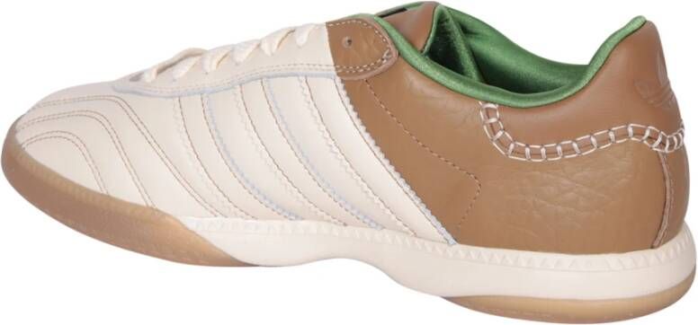 Adidas Premium Beige Leren Sneakers Beige Heren