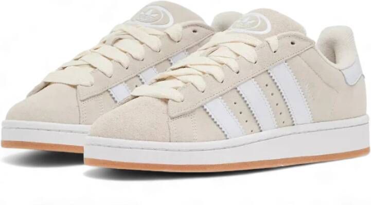 Adidas Retro Campus Sneakers Beige White Beige Dames