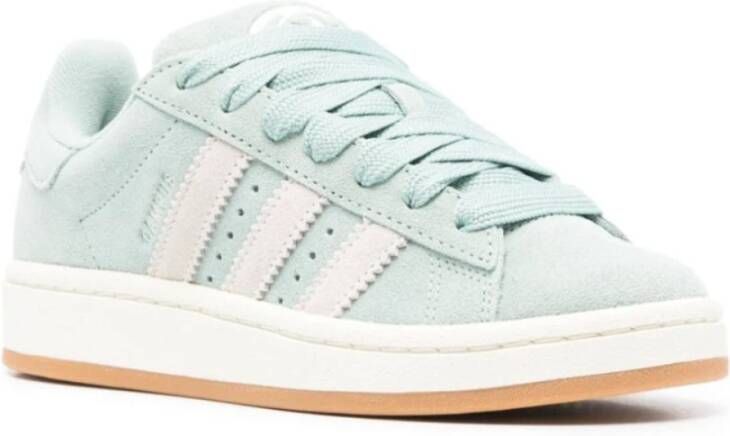 Adidas Retro Campus Sneakers Groen Wit Blauw Blue Dames