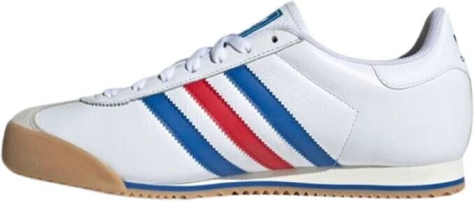 Adidas Retro-geïnspireerde witte blauwe sneakers White Heren