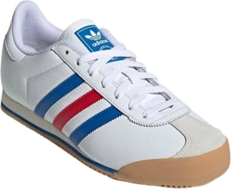 Adidas Retro-geïnspireerde witte blauwe sneakers White Heren