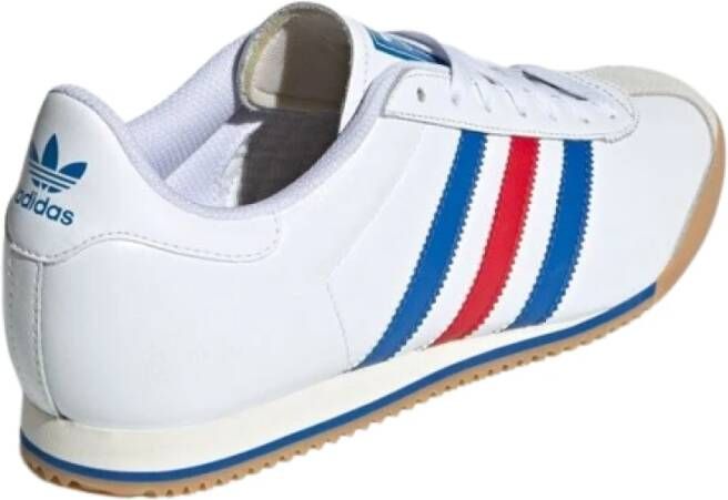 Adidas Retro-geïnspireerde witte blauwe sneakers White Heren