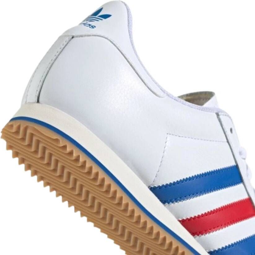 Adidas Retro-geïnspireerde witte blauwe sneakers White Heren