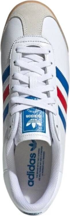 Adidas Retro-geïnspireerde witte blauwe sneakers White Heren