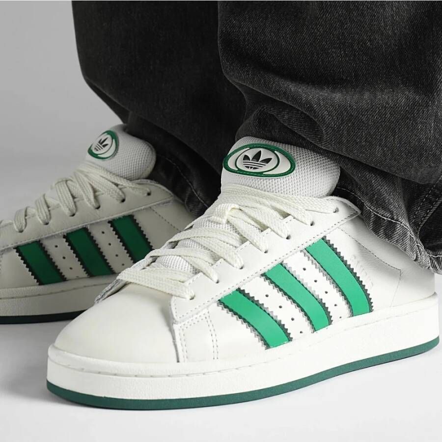 Adidas Retro Groen Wit Sneakers White Heren