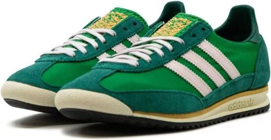 Adidas Retro Stijl Sneakers Wit Green Heren