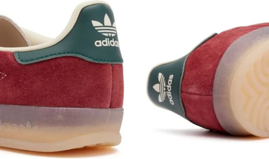 Adidas Retro Suede Sneakers Shadow Red Green White Multicolor Heren