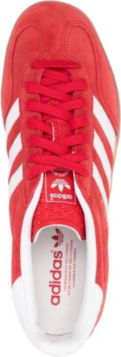 Adidas Rode Sneakers met 3-Stripes Logo Red Heren