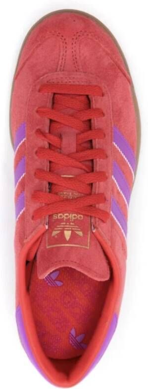 Adidas Rood Paarse Burst Kauwgom Sneakers Multicolor Dames