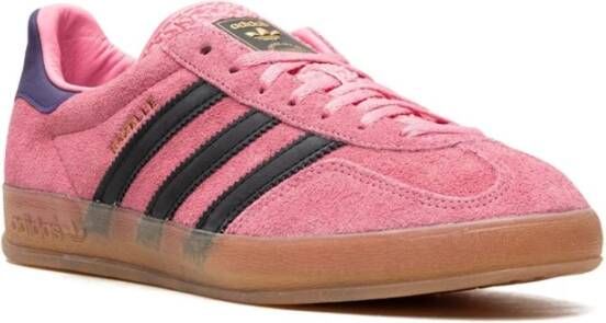 Adidas Roze Suède Sneakers met 3-Stripes Pink Dames