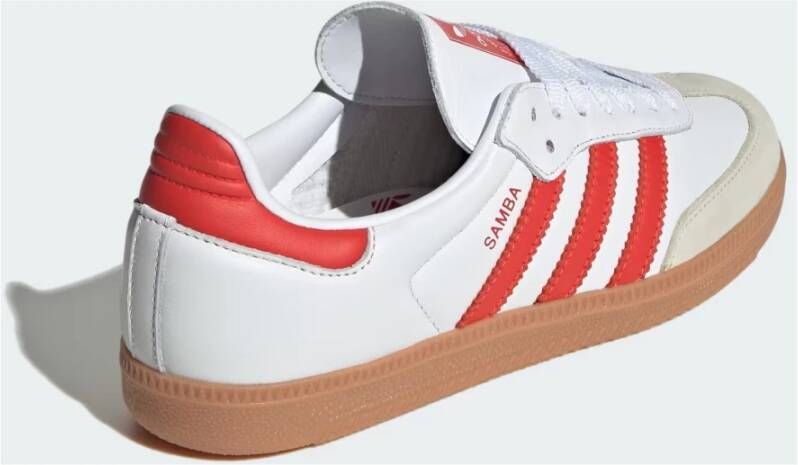 Adidas Samba OG Vrouw Cloud White Solar Red White Heren